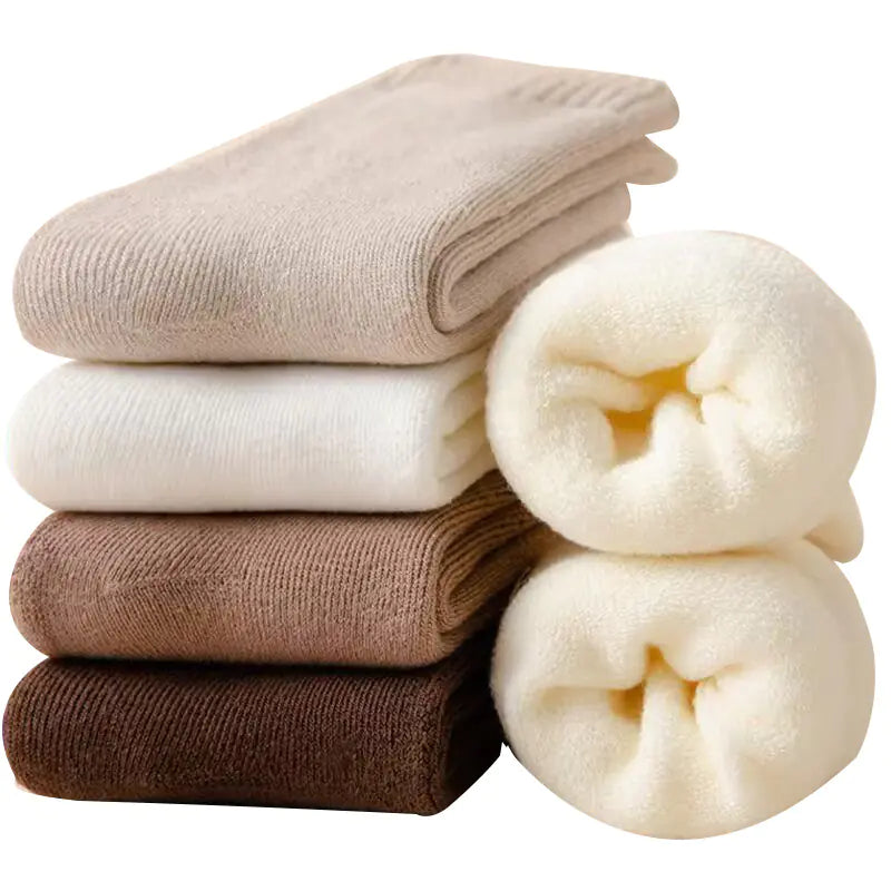 Thickened Mid-Tube Towel Bottom Socks for All Seasons
