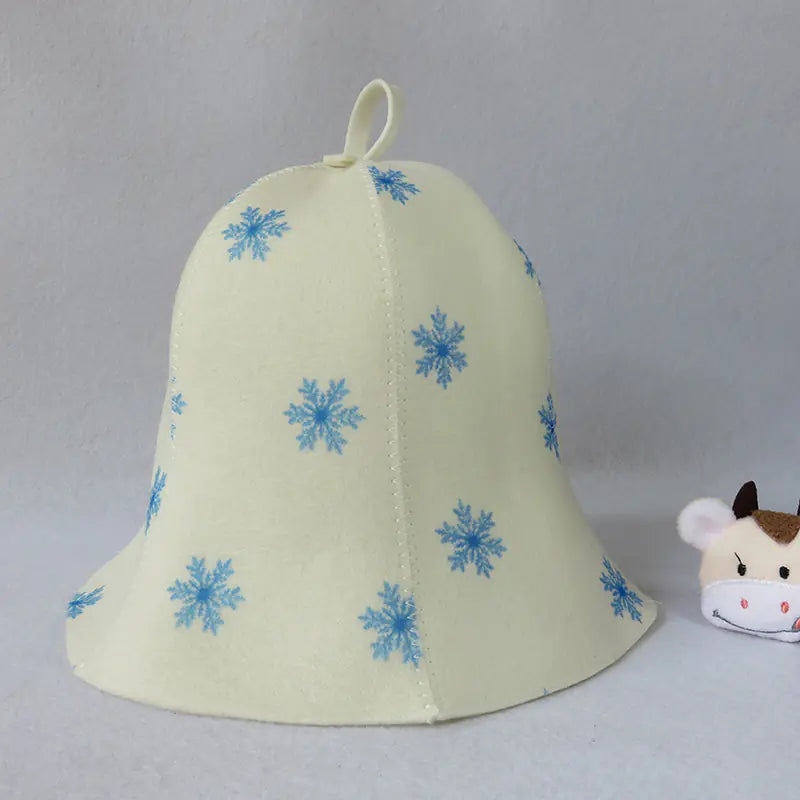 Simple Fashion Felt Sauna Shower Hat