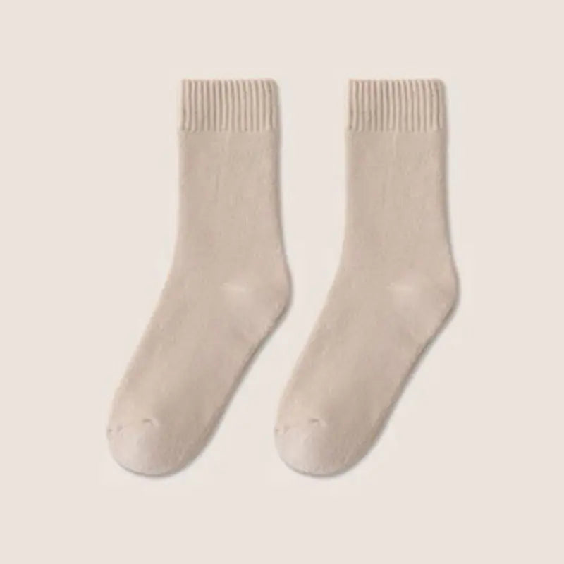Thickened Mid-Tube Towel Bottom Socks for All Seasons