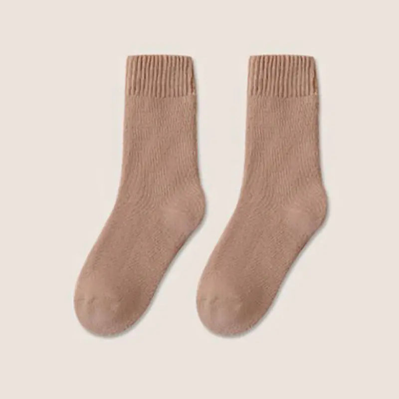 Thickened Mid-Tube Towel Bottom Socks for All Seasons