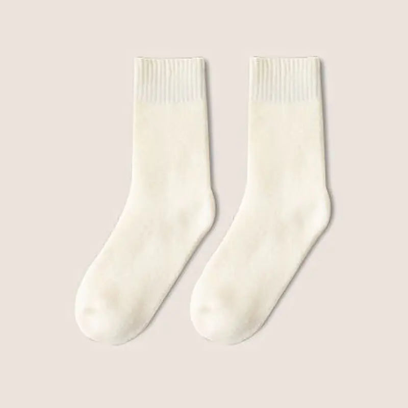 Thickened Mid-Tube Towel Bottom Socks for All Seasons